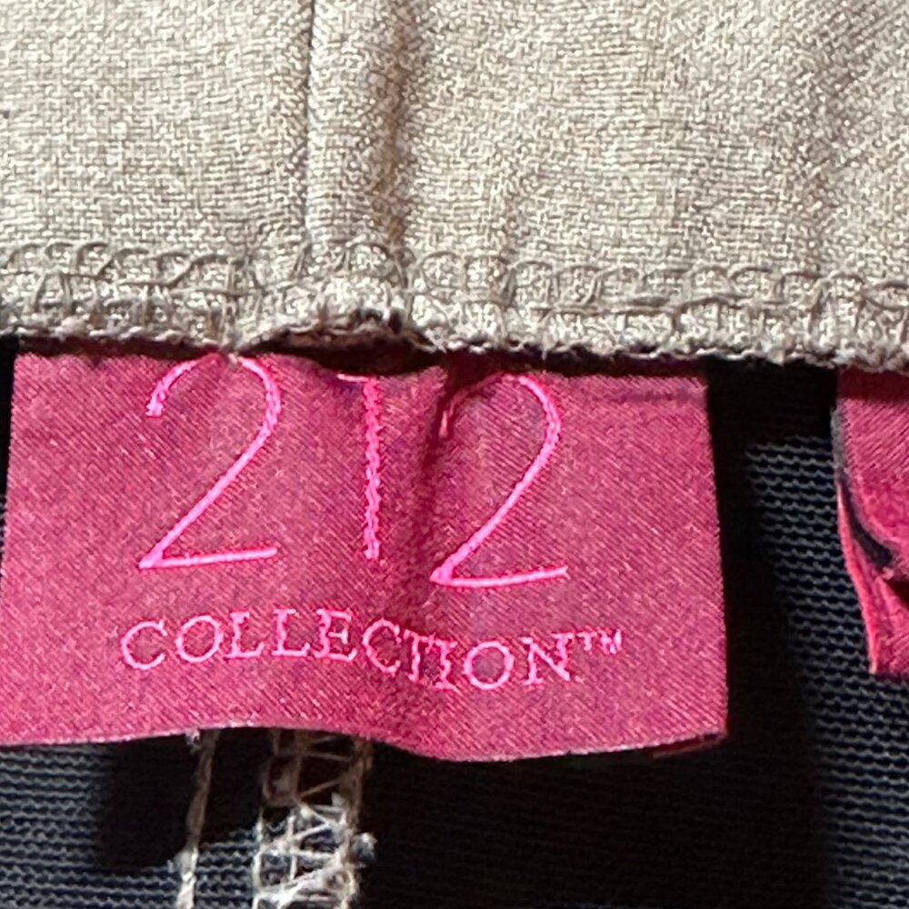 212 Collection Stretch Pants Size 18 Average Tan Women's Business Casual - Picture 3 of 11